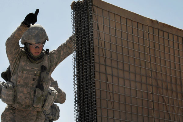 Blast Resistant Barrier